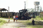 Maltiempo: shunting in front of watertower