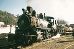 Lok No. 58 1'D im Bhf. Quito