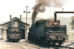 vor dem Lok-Depot in Eregli