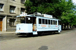 Kiew, historische Trambahn